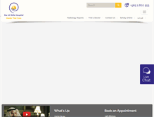 Tablet Screenshot of daralshifa.com